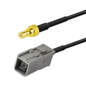 GPS antenna Extension cable HRS GT5-1S grey to SMB female pigtail cable RG174 1m - Picture 1 of 4