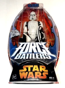 Star Wars Force Battlers Quick Draw Blasting Action Clone Trooper Sealed Hasbro - Picture 1 of 2