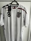 England Football Home Shirt 2007-2009 brandneu mit Etikett Größe XL mit Lampard Print
