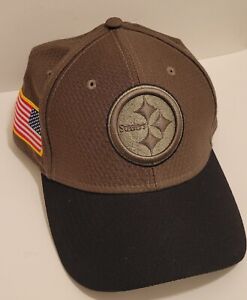 NFL Pittsburg Steelers Hat Fitted Flag Camo SV Small/Medium 