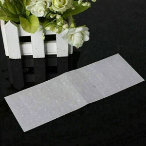 White Letter Arabic Layout Transparent Keyboard Sticker x HOT SALE 19 Z1R2 Q9X1 - Bild 1 von 12