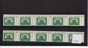 CINDERELLA - GB STRIKE MAIL - (BL90) - Mail Delivery - Pilgrim Tercentenary x 10 - Picture 1 of 1