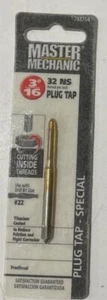Master Mechanic 788754 3/16" 32 NS Titanium Coated Plug Tap-Special - Picture 1 of 1