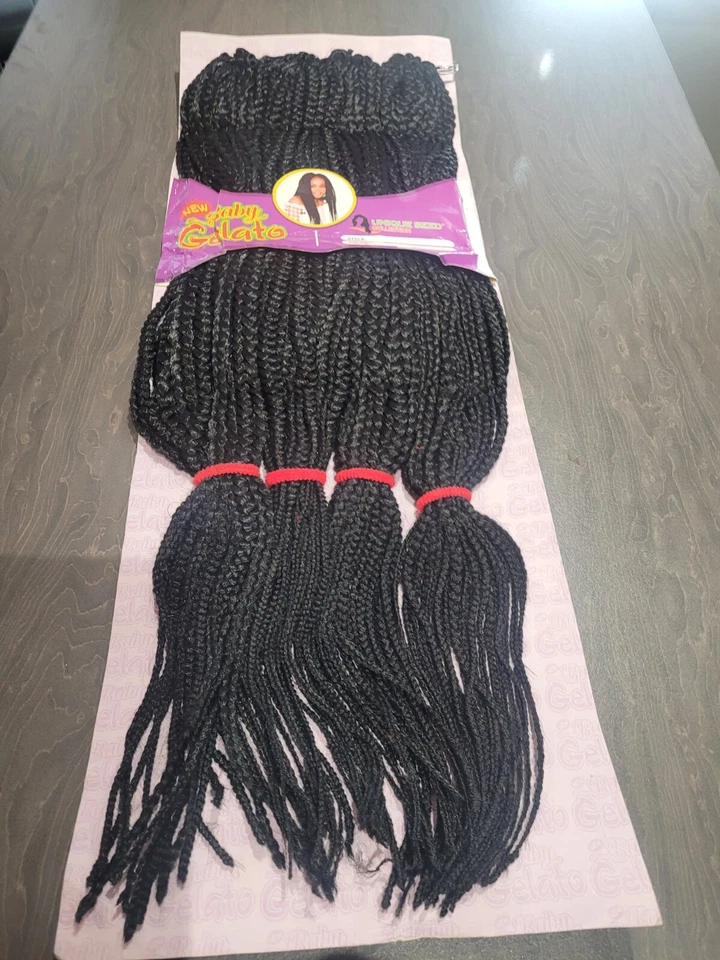 S-NOILITE Synthetic Jumbo Braiding Hair Extensions Crochet Thick Box Braids Ombre Twist UK