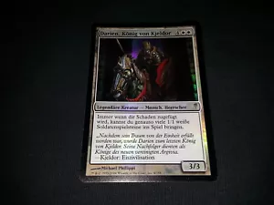 MTG 1x Coldsnap LP German FOIL Darien, Knight of Kjeldor - ships w/ tracking - Picture 1 of 2