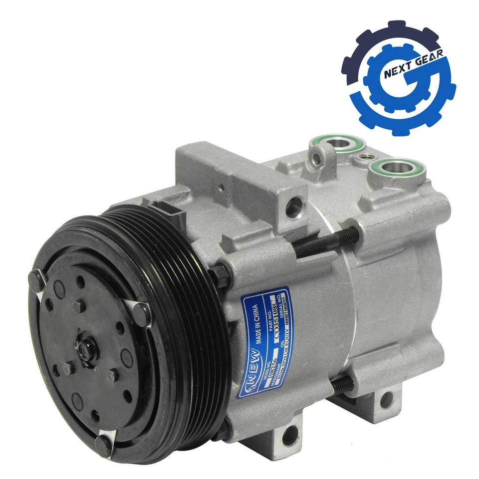 New UAC A/C Compressor for 2002-2007 Ford F-150 F-250 F-350 F-450 CO35108C - Image 1 of 1