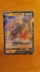 Pokémon TCG Hisuian Arcanine V 090/195 Silver Tempest Ultra Rare Holo NM/Mint. - Picture 1 of 4