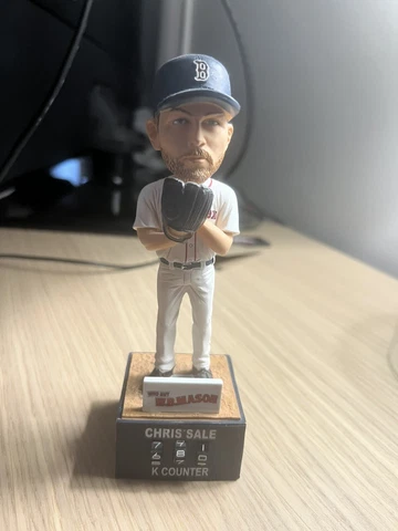 Chris Sale "K Counter" Boston Red Sox Bobblehead With Original Box Cover