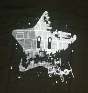 Camiseta Super Estrella de la Muerte Star Wars Super Mario Invencible - Imagen 1 de 2