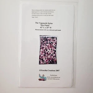 Priscilla Creations The Vegamatic Serie Hot Flash Quilt Muster 42"x25" - Bild 1 von 3