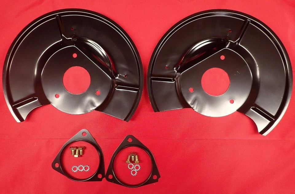 Ford Granada 1975-1980 disco delantero freno antipolvo protectores nuevo  Foto 1 de 1