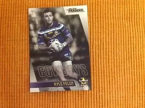 NRL 2019 TRADERS PLATINUM PARALLEL KYLE FELDT PS043 COWBOYS - Picture 1 of 1