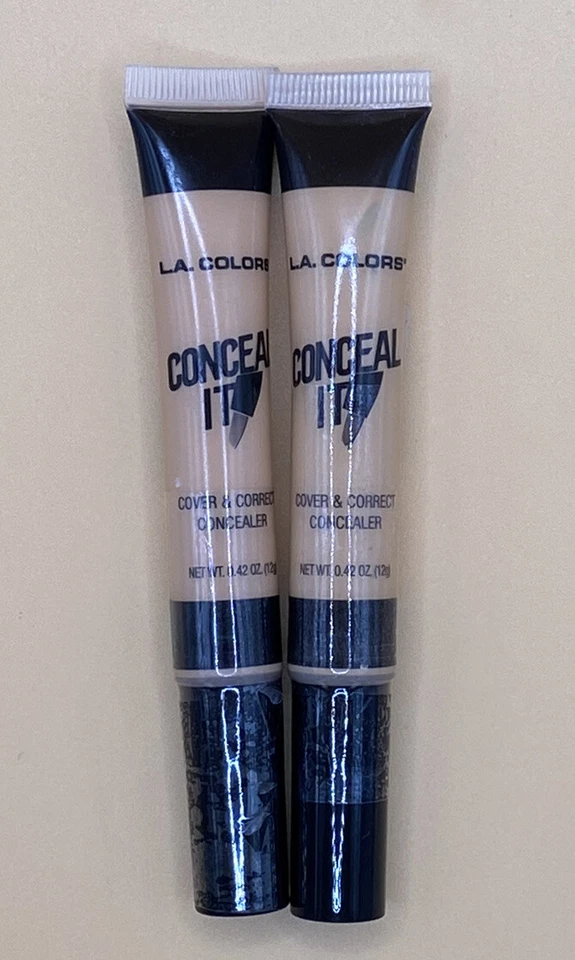 Lot Of 2 L.A. Colors Conceal It Cover & Correct Concealer (0.42oz) CC 566 Medium - Image 1 of 2