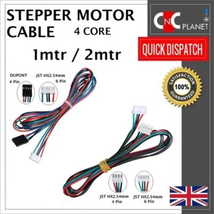Cable de motor paso a paso Nema17 de 4 cables con conector JST Dupont de 6 pines HX2,54 mm - Imagen 1 de 10