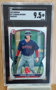 2023 Bowman Prospects Roman Anthony #BP-71 SGC 9.5 (Mint+). - Picture 1 of 2