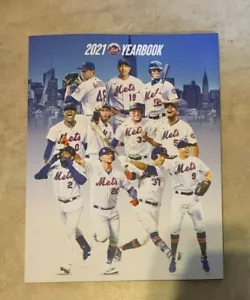 New York Mets Official 2021 Baseball Yearbook NEW shipped in a box - Picture 1 of 1