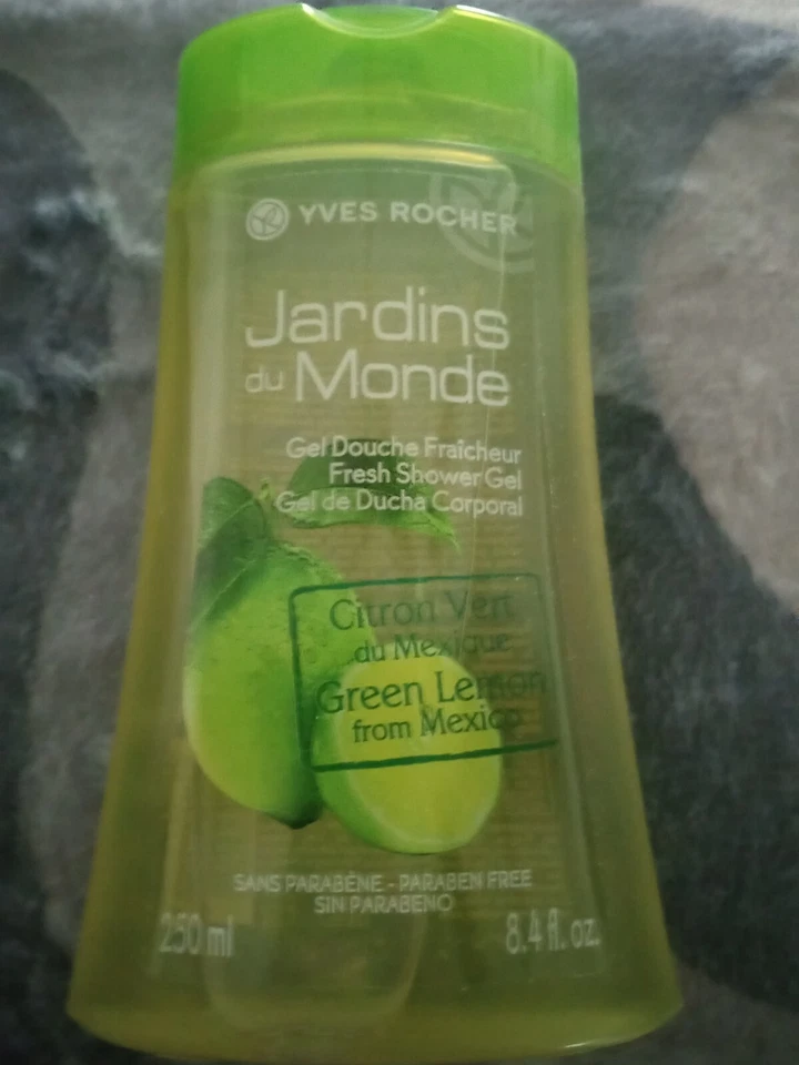 yves rocher jardins du monde green lemon shower gel 8.4oz - Image 1 of 1