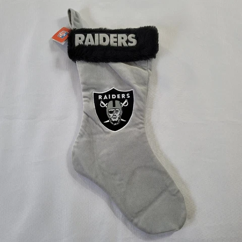 Oakland Raiders Christmas Stocking NFL Holiday Cover