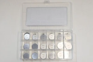 25mm Valve Shim Kit 2pcs of each size 2.30mm-3.10mm in 0.05mm increments - Picture 1 of 5