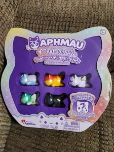 Aphmau MeeMeows Metallic Figur Sammlung 5 exklusive Figuren schwer zu finden Set - Bild 1 von 6