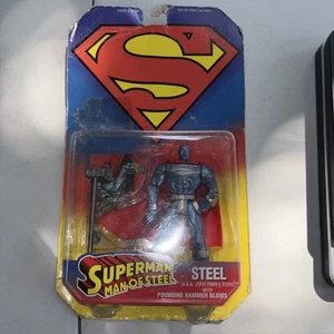 Vintage 1995 Superman Man of Steel - Steel (John Henry Irons) - Sealed Neu - Bild 1 von 5