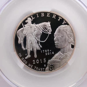 2015-S U.S. Marshals Service Half Dollar., CAC PR68., Store #GMC178 - Picture 1 of 3