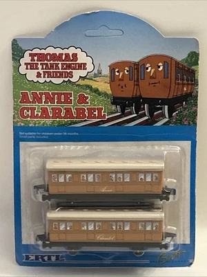 Ertl Thomas Tank Engine, Annie & Clarabel Coaches, 1993 Vintage Unopened Rare