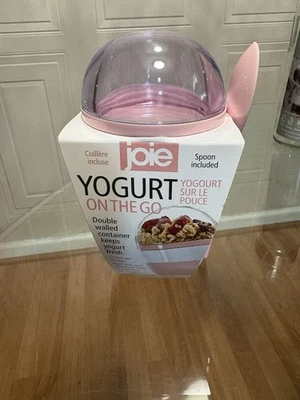 Joie Yogurt Parfait - Cereal - Oatmeal On The Go Reuseable and Portable Cup Red - Image 1 of 4