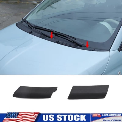 2 PIEZAS CUBIERTA REJILLA SUPERIOR CAPÓ Tapa Tapicería Piezas Apto para Fiat 500 2012-2019 Foto 1 de 4