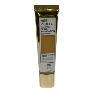 L'Oreal Age Perfect Radiant Serum Foundation, #65 Honey Rose 1 oz - Picture 1 of 2