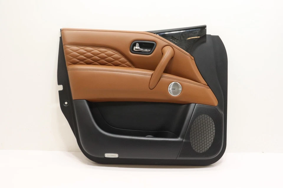 Panel de moldura de puerta delantera Infiniti QX80 2018-2021 izquierda 809771la0a 80901-6gw1c Foto 1 de 4