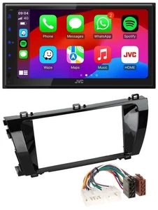 JVC Bluetooth 2DIN MP3 DAB USB Autoradio für Toyota Corolla (ab 2014) - Bild 1 von 9