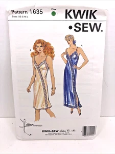 KWIK SEW 1635 Sewing Pattern Ladies Nightgown Slip Size XS S M L UNCUT - Picture 1 of 4