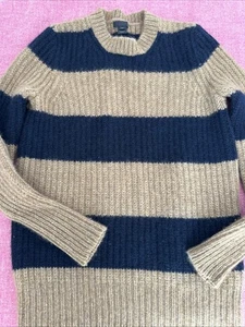 COLECCIÓN J.CREW Cachemira Mohair Cable Tejido Cuello Redondo XS Grueso Lujo Grueso - Imagen 1 de 19