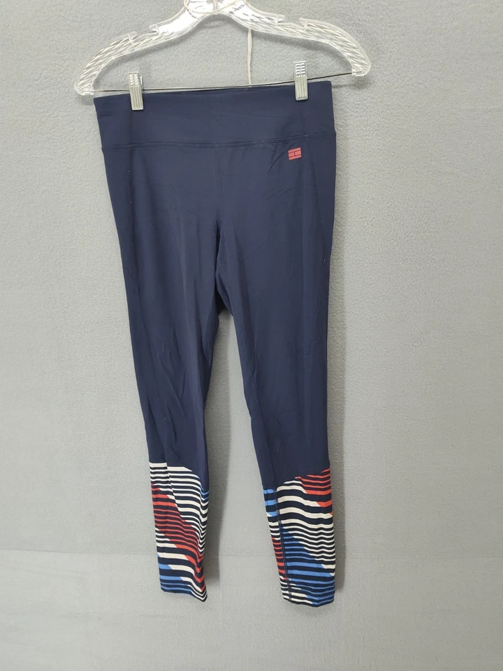 Tommy Hilfiger Mujer S Azul Oscuro Legging Deportivo Ajuste Cintura Cómodo Ropa Informal Foto 1 de 4