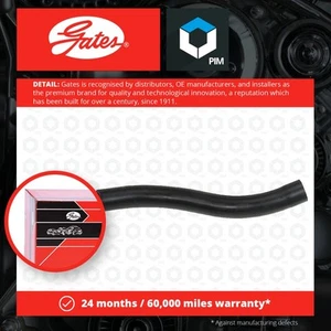 Radiator Hose fits VW JETTA Mk1, Mk2 1.3 Upper 83 to 91 Coolant Gates 171121051C - Picture 1 of 2