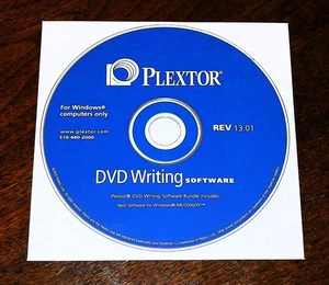 PLEXTOR DVD Schreibsoftware Rev 13.01 Nero Software für Windows ME/2000/XP - Bild 1 von 1