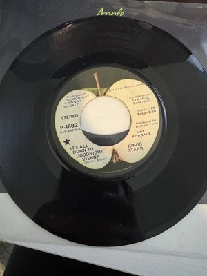 Ringo Starr - It's All Down To Good Night Vienna - Apple Records - P-1882 - Image 1 of 2