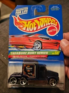HOT WHEELS 1998 TREASURE HUNT SERIES KENWORTH T600A #3 OF 12 SEALED W/PROTECT - Picture 1 of 12