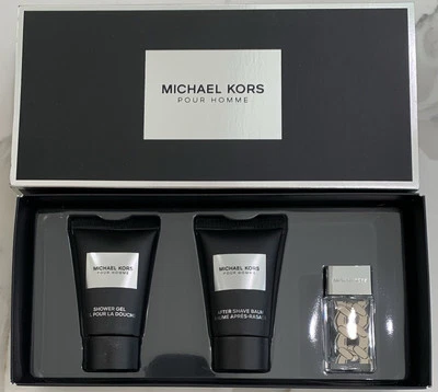 MICHAEL KORS Pour Homme Juego de 3 piezas Eau de Parfum + Gel de Ducha + Bálsamo para Después del Afeitado Foto 1 de 4