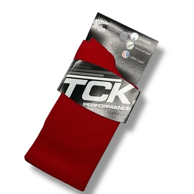 TCK Performance 运动袜红色小号 1 双新品 — 第 1/3 张图片