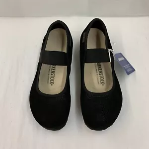 Birkenstock nuovo con scatola Tess nero nabuk in pelle goffrata taglia normale a scelta - Foto 1 di 5