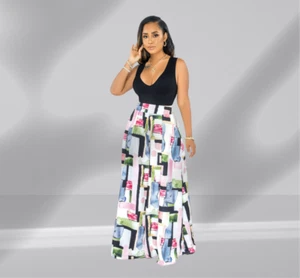 Full Length Wide Leg Pants - Picture 1 of 3