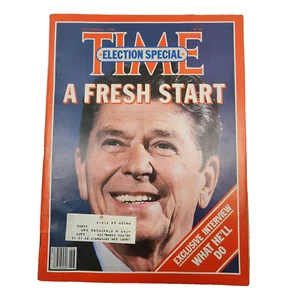 Time Magazine-November 17th 1980-Ronald Reagan-Victory-Presidential Election - Picture 1 of 6