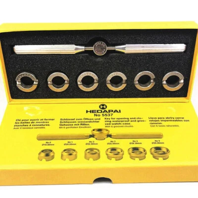 Llave removedora de cubierta abridor de caja trasera para Rolex y Tudor kit de herramientas de reparación de relojes - Imagen 1 de 4