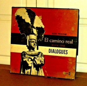 EL CAMINO REAL Book 1 DIALOG Jarrett & McManus 4 LP Records ALBUM 2  1959