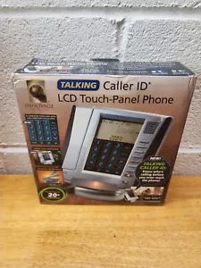 Talking Caller ID LCD Panel dotykowy Telefon stacjonarny Innowacyjne produkty NOWY Open Box - Zdjęcie 1 z 3