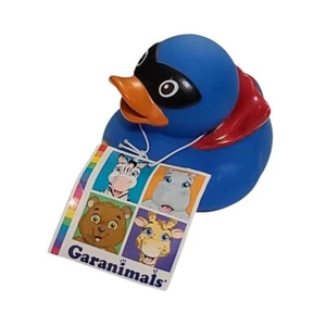 Garanimals Superheld Gummiente Badespielzeug blau Kinder Sammlerstück Spaß Bathtime - Bild 1 von 3