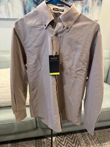 Rivers End Easy Care Wrinkle Resistant Button Up Long Sleeve Dress Shirt NWT - Picture 1 of 6