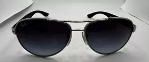 RayBan Unisex- RB 1219F - Sunglasses- Blue Square Lens/ Frame - FREE SHIPPING!! - Picture 1 of 5
